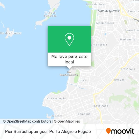 Píer Barrashoppingsul mapa