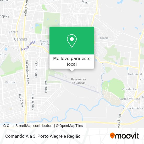 Comando Ala 3 mapa