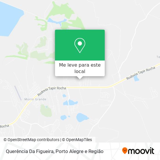 Querência Da Figueira mapa