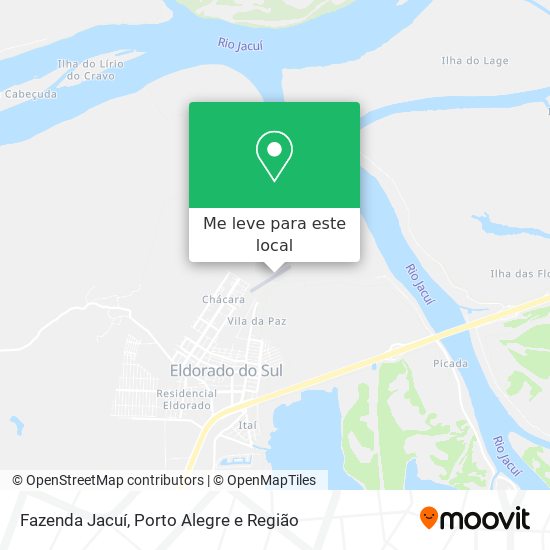 Fazenda Jacuí mapa
