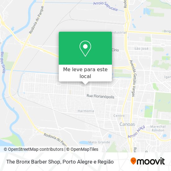 The Bronx Barber Shop mapa