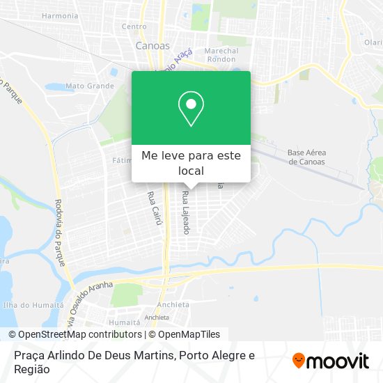 Praça Arlindo De Deus Martins mapa