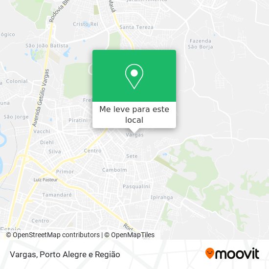 Vargas mapa
