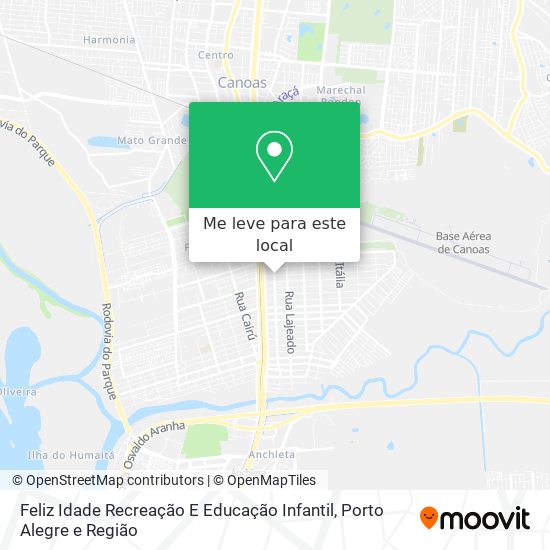 Feliz Idade Recreação E Educação Infantil mapa