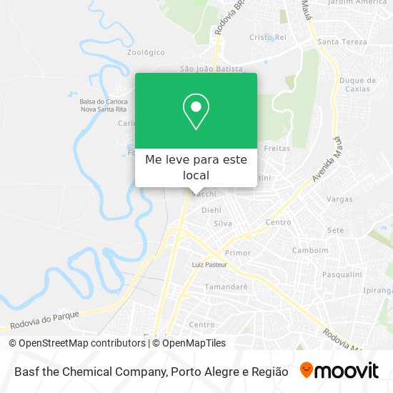Basf the Chemical Company mapa