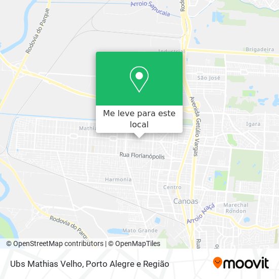 Ubs Mathias Velho mapa