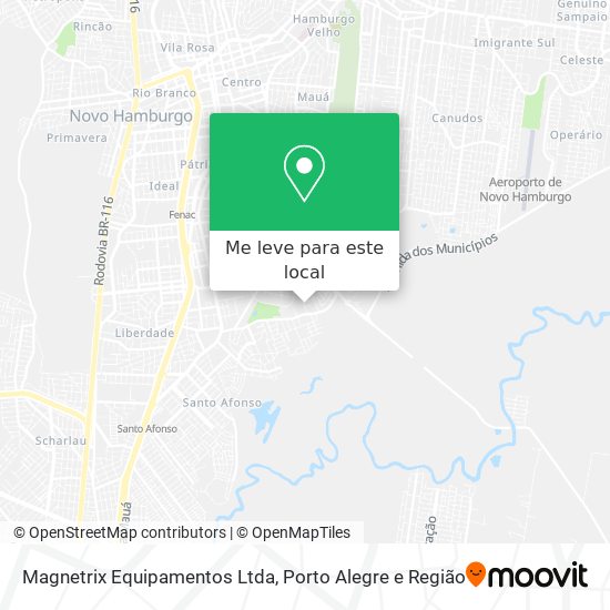 Magnetrix Equipamentos Ltda mapa