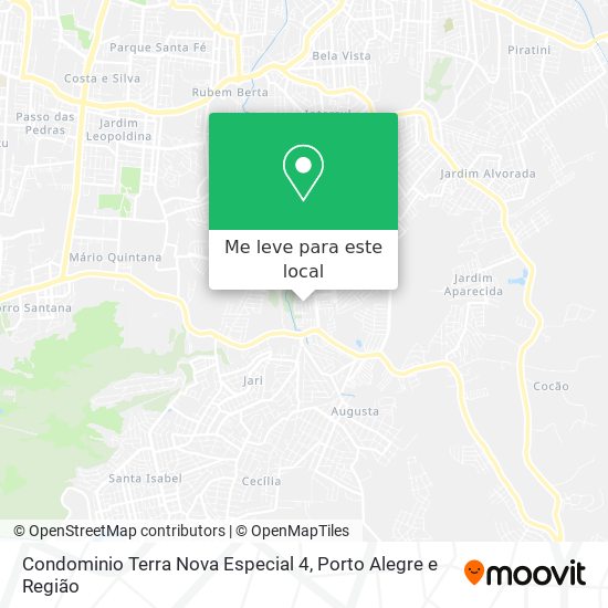 Condominio Terra Nova Especial 4 mapa