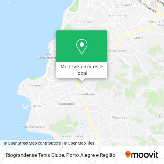 Riograndense Tenis Clube mapa