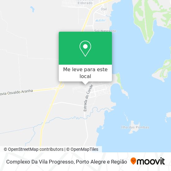 Complexo Da Vila Progresso mapa