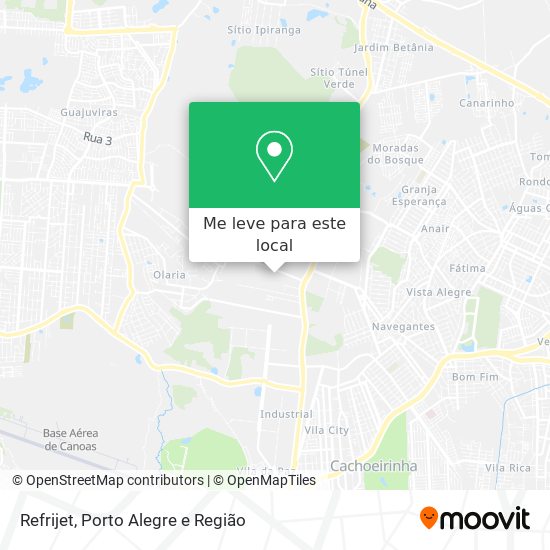 Refrijet mapa