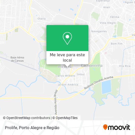 Prolife mapa