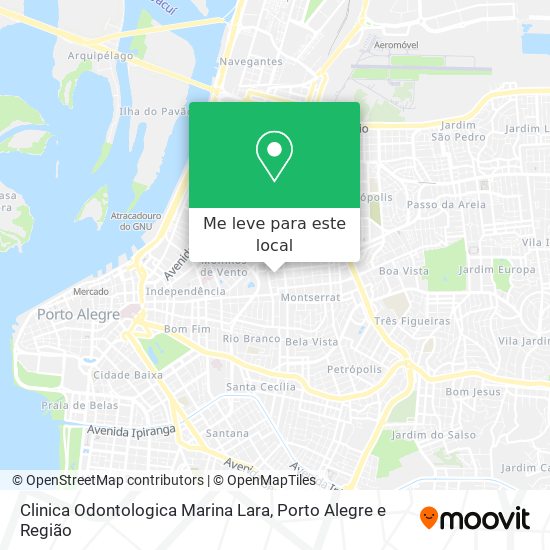 Clinica Odontologica Marina Lara mapa