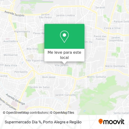 Supermercado Dia % mapa