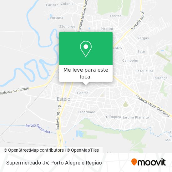 Supermercado JV mapa