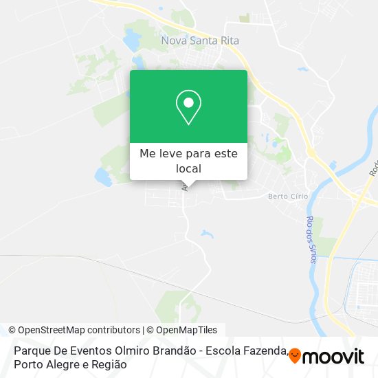 Parque De Eventos Olmiro Brandão - Escola Fazenda mapa