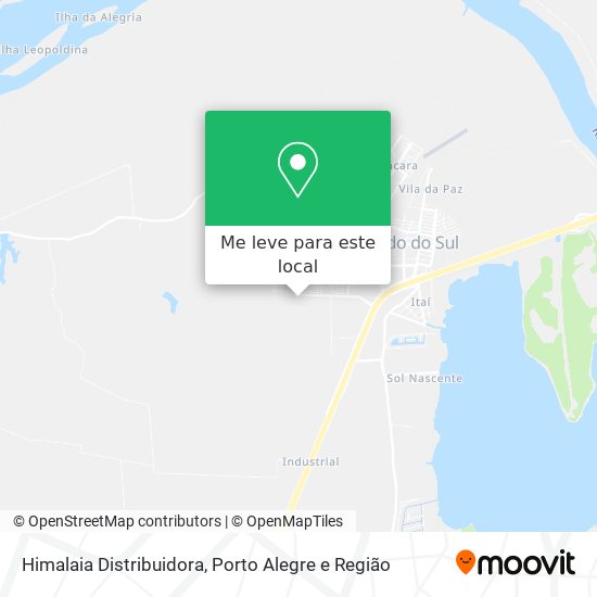 Himalaia Distribuidora mapa