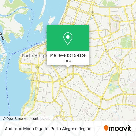 Auditório Mário Rigatto mapa