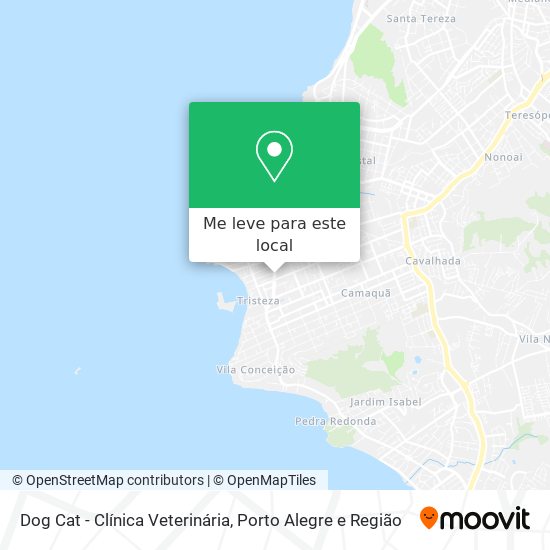 Dog Cat - Clínica Veterinária mapa