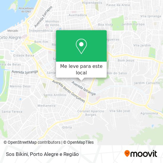 Sos Bikini mapa