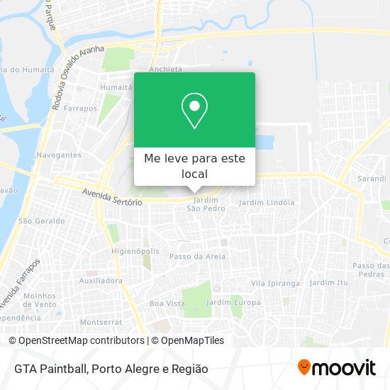 GTA Paintball mapa