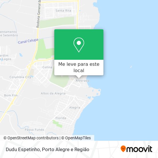 Dudu Espetinho mapa