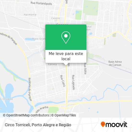 Circo Torriceli mapa