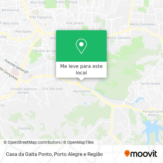 Casa da Gaita Ponto mapa