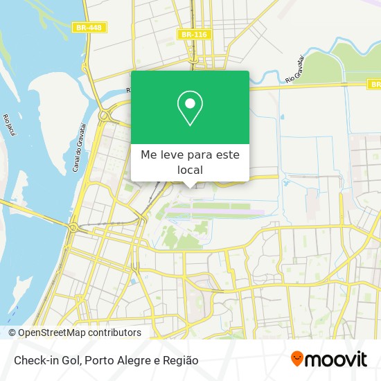 Check-in Gol mapa