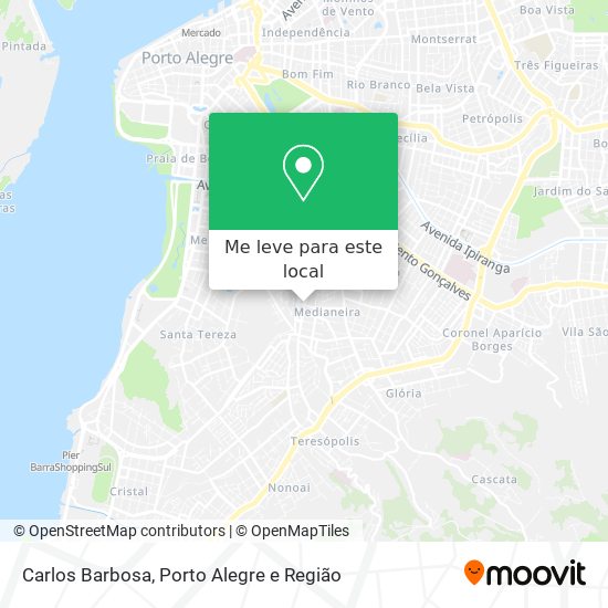 Carlos Barbosa mapa