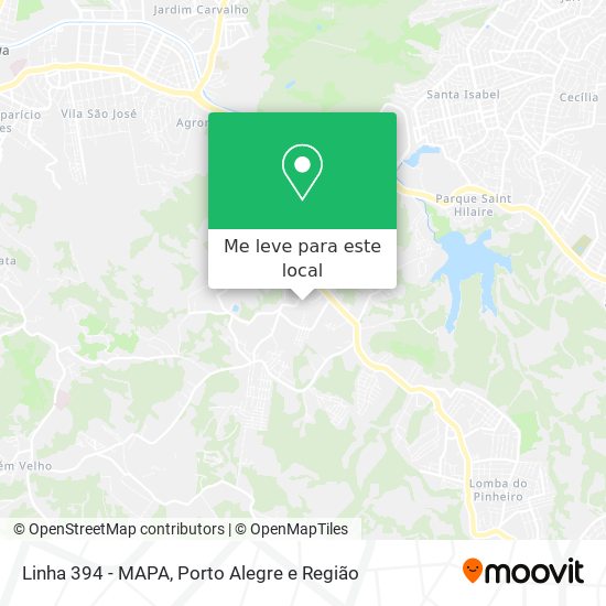 Linha 394 - MAPA mapa
