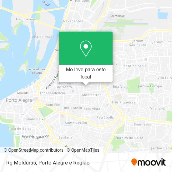 Rg Molduras mapa