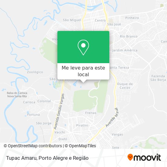 Tupac Amaru mapa