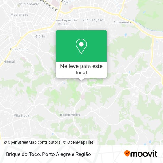 Brique do Toco mapa