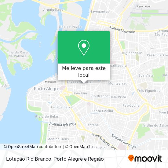Lotação Rio Branco mapa