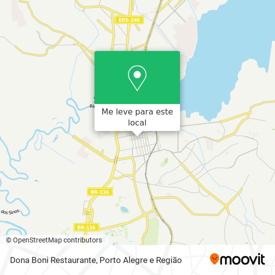 Dona Boni Restaurante mapa