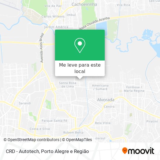 CRD - Autotech mapa
