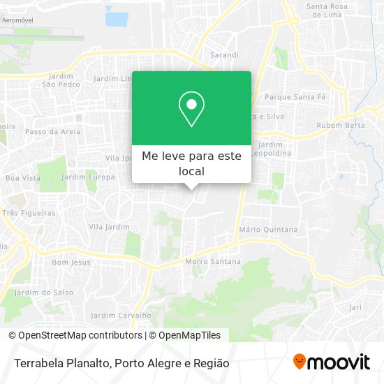 Terrabela Planalto mapa