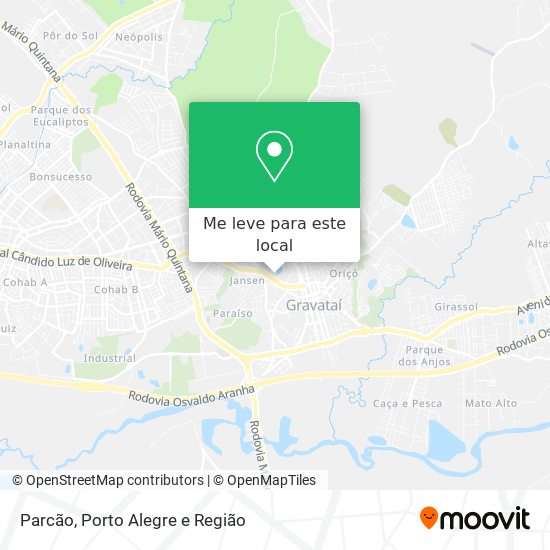 Parcão mapa