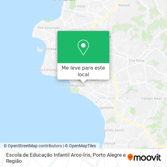 Escola de Educação Infantil Arco-Íris mapa