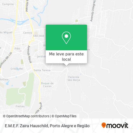 E.M.E.F. Zaira Hauschild mapa