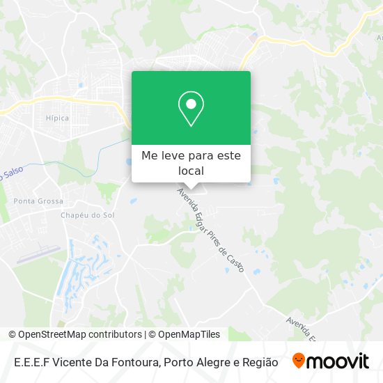 E.E.E.F Vicente Da Fontoura mapa