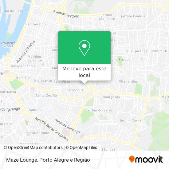 Maze Lounge mapa