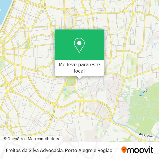 Freitas da Silva Advocacia mapa