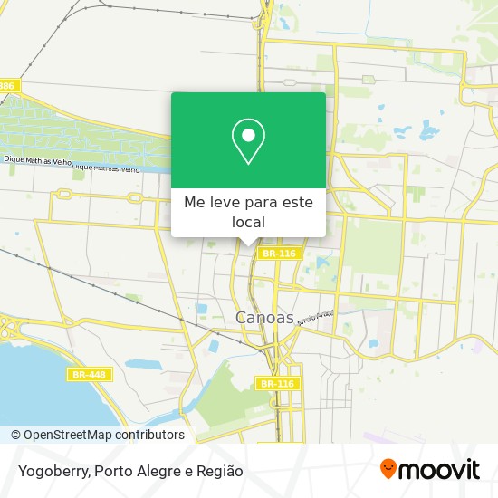 Yogoberry mapa