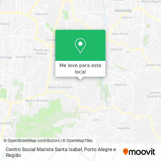 Centro Social Marista Santa Isabel mapa