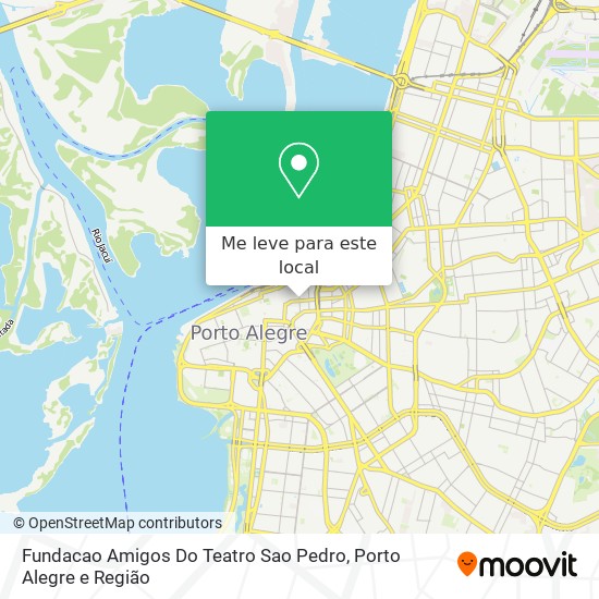 Fundacao Amigos Do Teatro Sao Pedro mapa