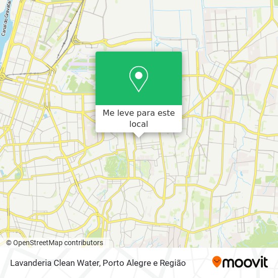 Lavanderia Clean Water mapa
