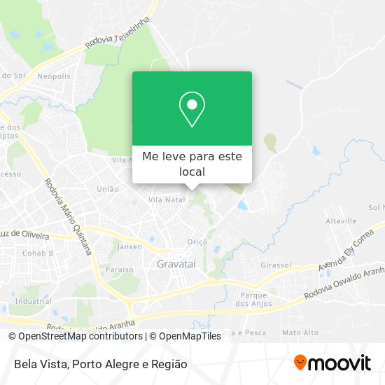 Bela Vista mapa