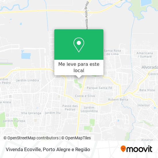 Vivenda Ecoville mapa